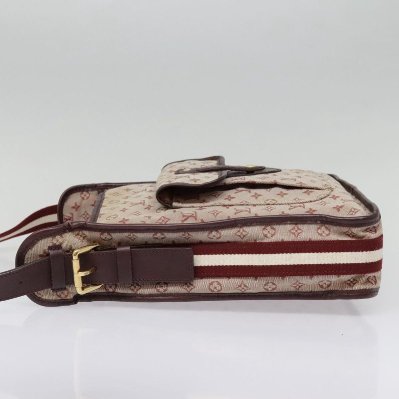 Louis Vuitton Monogram Mini Besace Mary Kate Bag Red M92321  93767 - Image 3