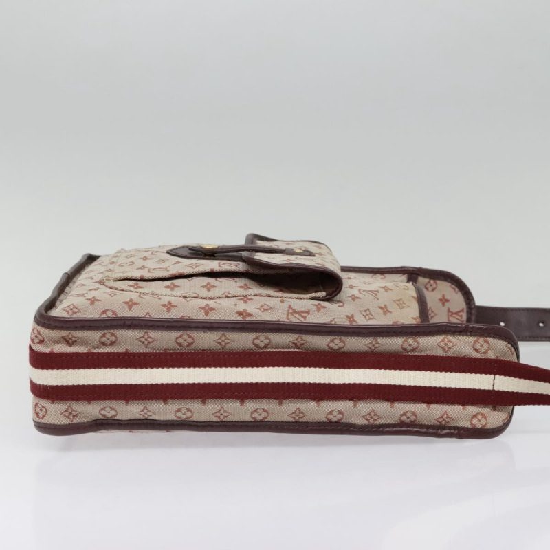 Louis Vuitton Monogram Mini Besace Mary Kate Bag Red M92321  93767 - Image 4
