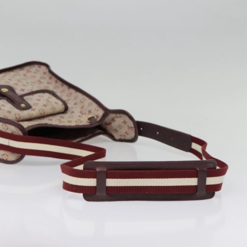 Louis Vuitton Monogram Mini Besace Mary Kate Bag Red M92321  93767 - Image 7