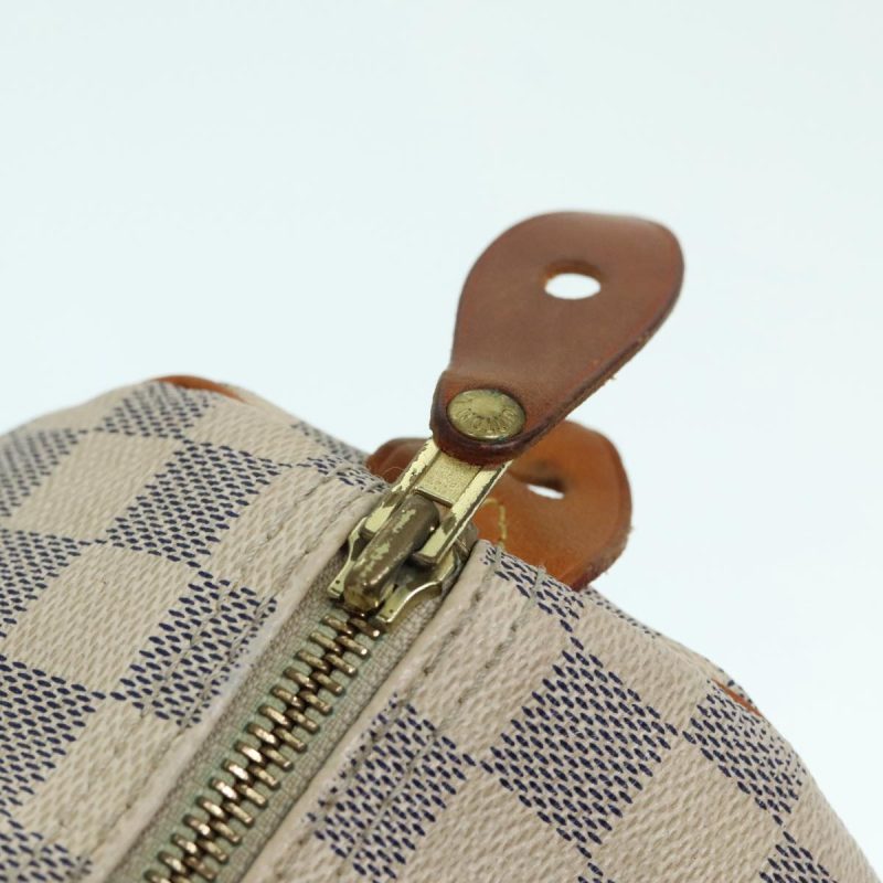 Louis Vuitton Damier Azur Speedy 30 Hand Bag N41533  93775 - Image 9