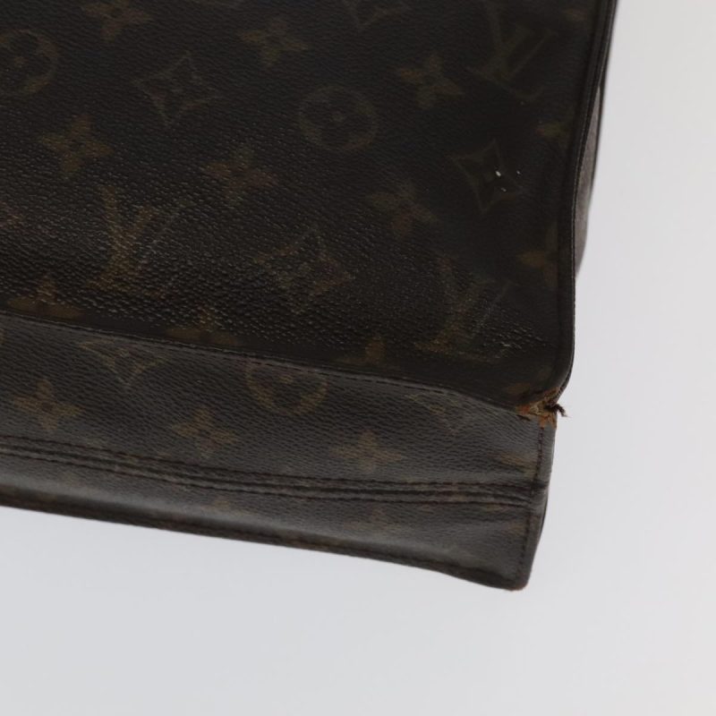 Louis Vuitton Monogram Sac Plat Hand Bag M51140  93777 - Image 10