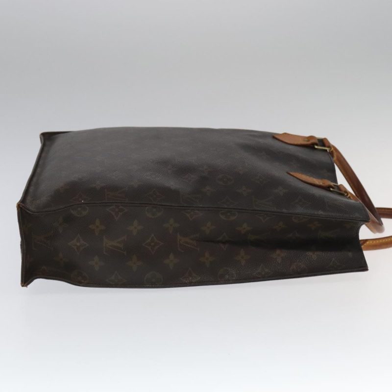 Louis Vuitton Monogram Sac Plat Hand Bag M51140  93777 - Image 4