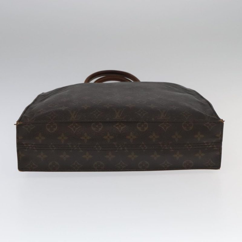 Louis Vuitton Monogram Sac Plat Hand Bag M51140  93777 - Image 9