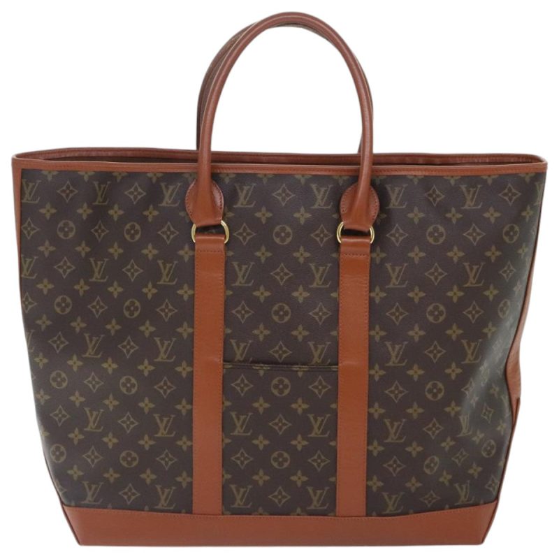 Louis Vuitton Monogram Sac Weekend GM Tote Bag M42420  93791 - Image 2