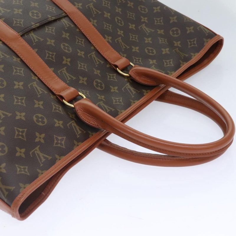 Louis Vuitton Monogram Sac Weekend GM Tote Bag M42420  93791 - Image 6