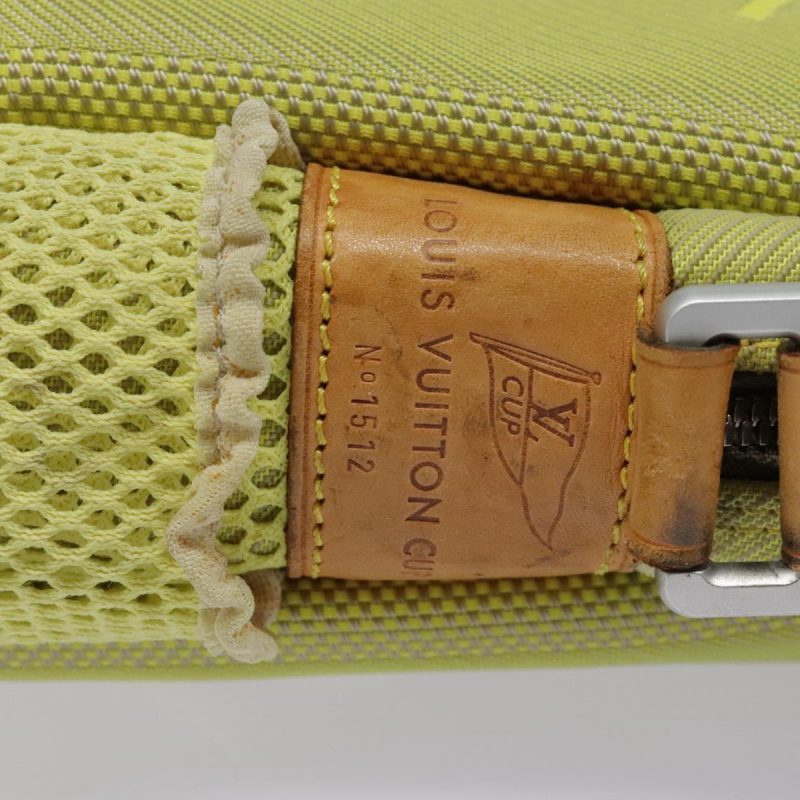 Louis Vuitton Damier Geant LV Cup Weatherly Bag Yellow M80636  93798 - Image 9
