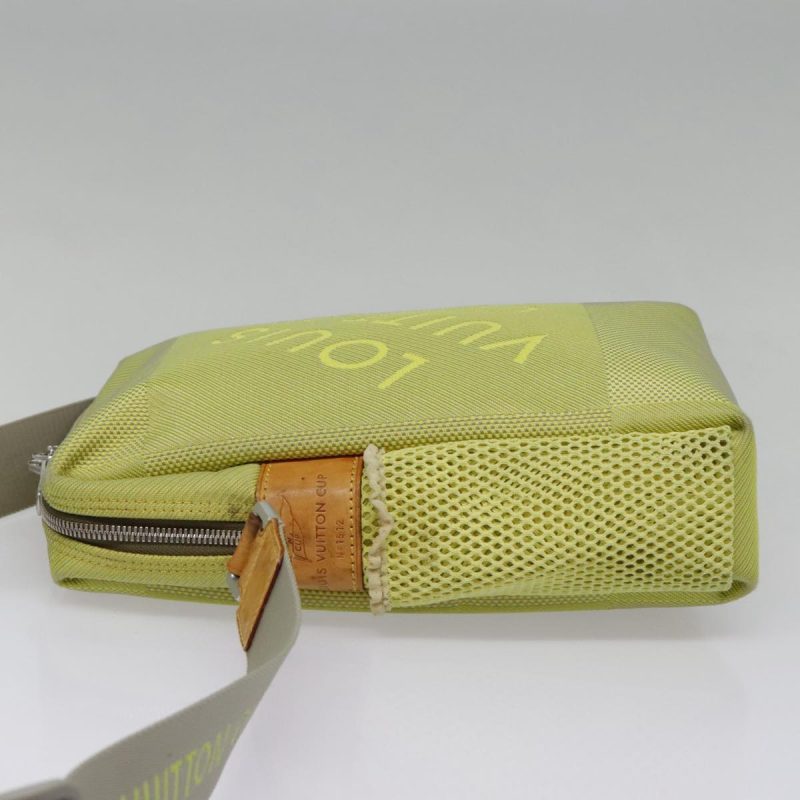 Louis Vuitton Damier Geant LV Cup Weatherly Bag Yellow M80636  93798 - Image 3