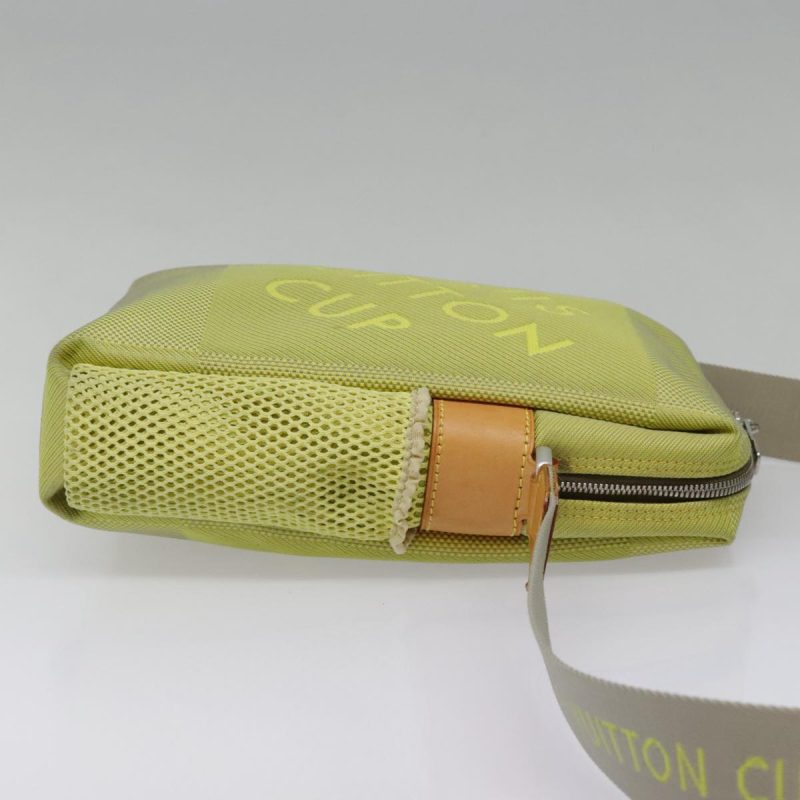 Louis Vuitton Damier Geant LV Cup Weatherly Bag Yellow M80636  93798 - Image 4
