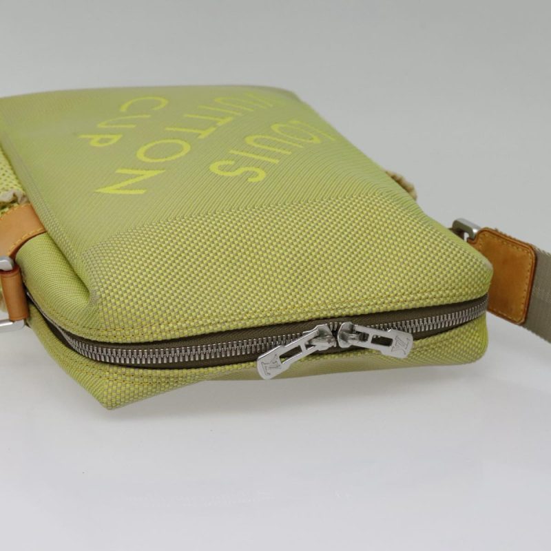 Louis Vuitton Damier Geant LV Cup Weatherly Bag Yellow M80636  93798 - Image 6