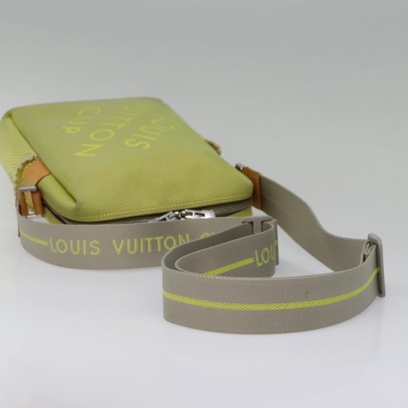 Louis Vuitton Damier Geant LV Cup Weatherly Bag Yellow M80636  93798 - Image 7