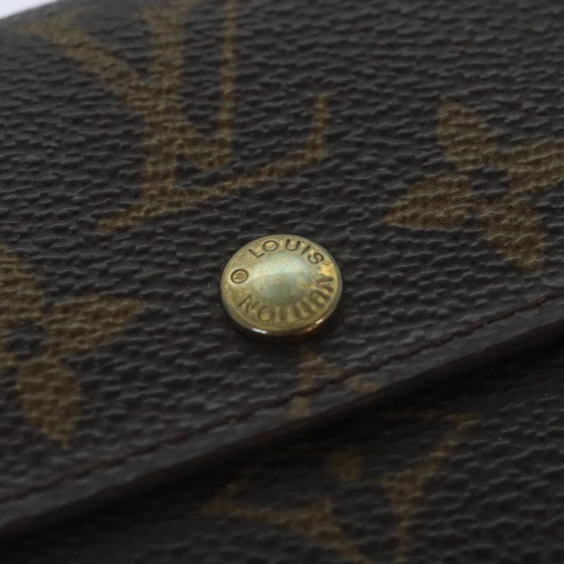 Louis Vuitton Monogram Porte Monnaie Plat Coin Purse M61930  93880 - Image 7