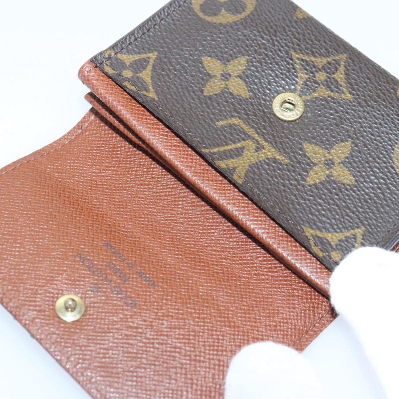 Louis Vuitton Monogram Porte Monnaie Plat Coin Purse M61930  93880 - Image 8
