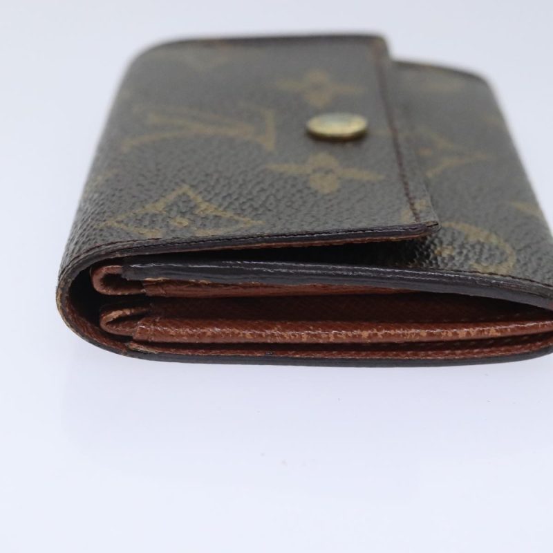 Louis Vuitton Monogram Porte Monnaie Plat Coin Purse M61930  93880 - Image 3