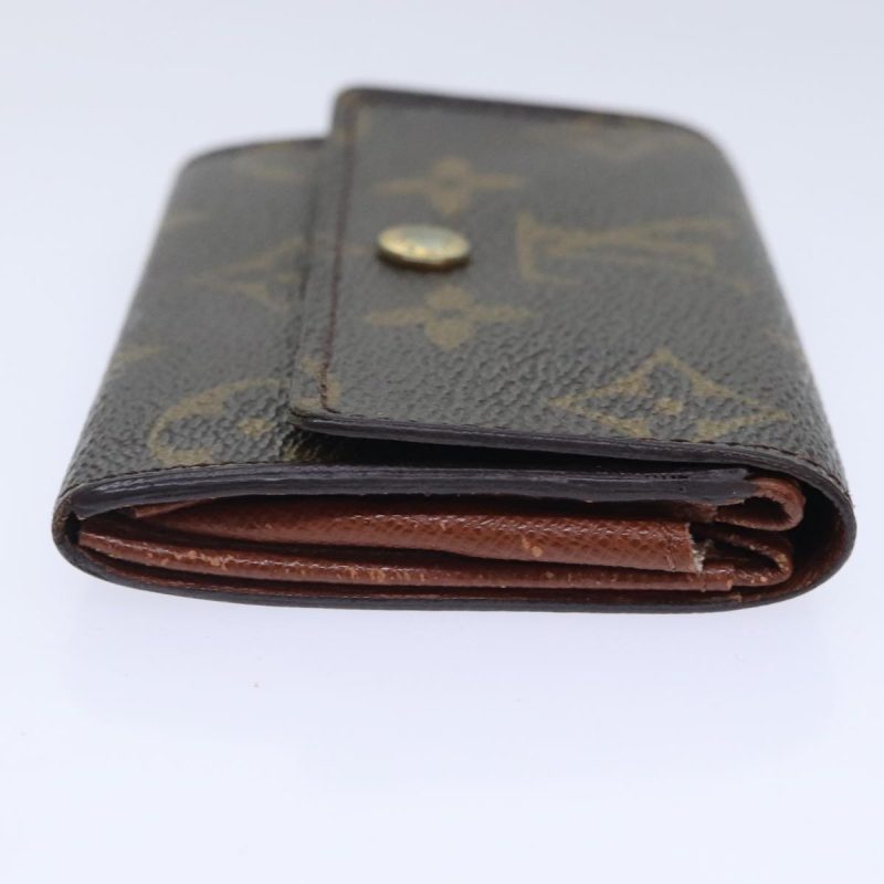 Louis Vuitton Monogram Porte Monnaie Plat Coin Purse M61930  93880 - Image 4