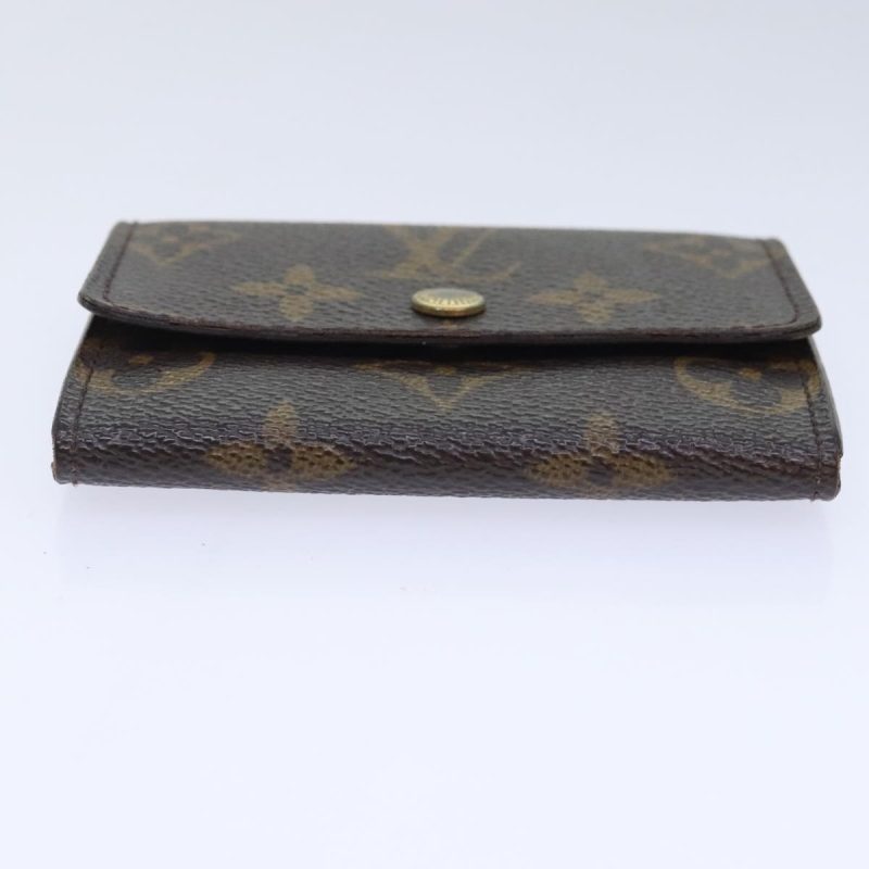 Louis Vuitton Monogram Porte Monnaie Plat Coin Purse M61930  93880 - Image 6
