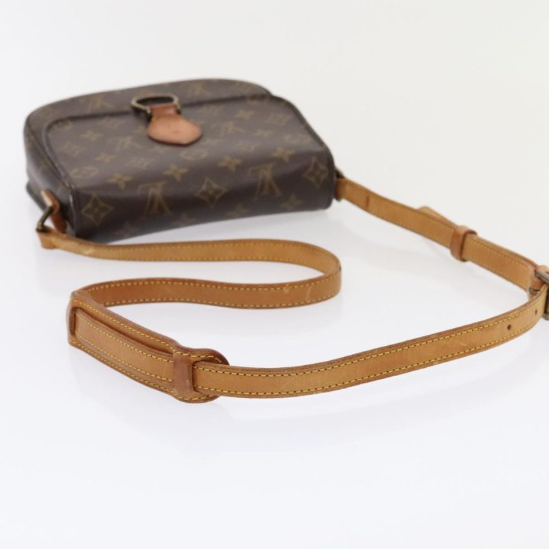 Louis Vuitton Monogram Saint Cloud MM Shoulder Bag M51243  93930 - Image 7