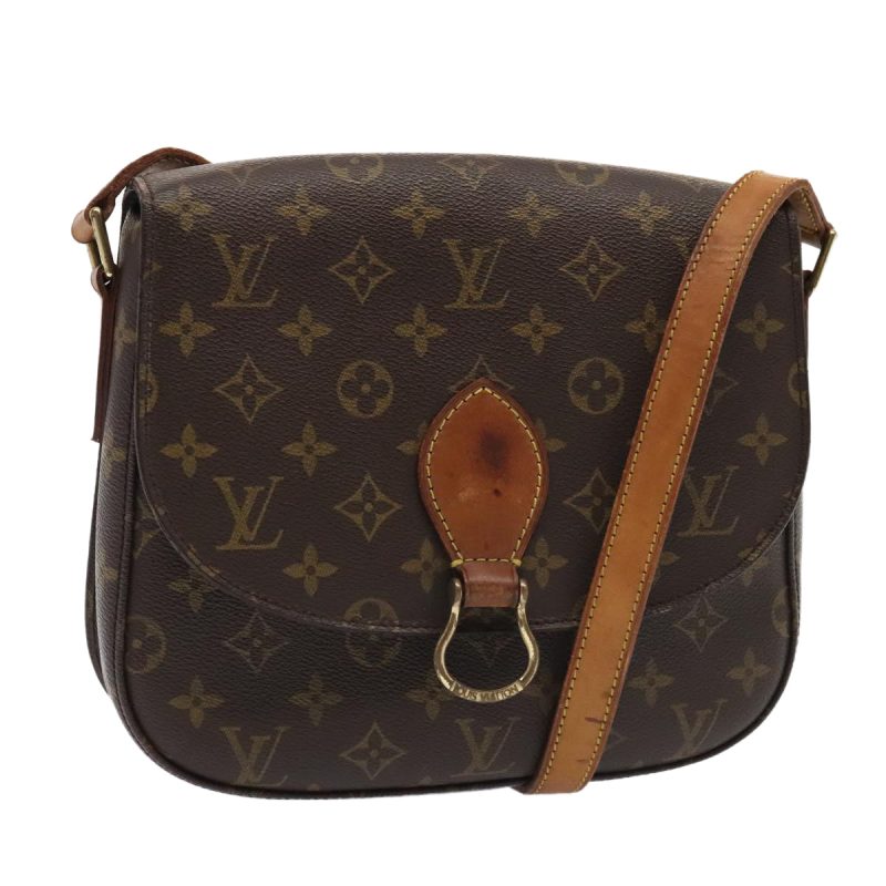 Louis Vuitton Monogram Saint Cloud GM Shoulder Bag M51242  93931