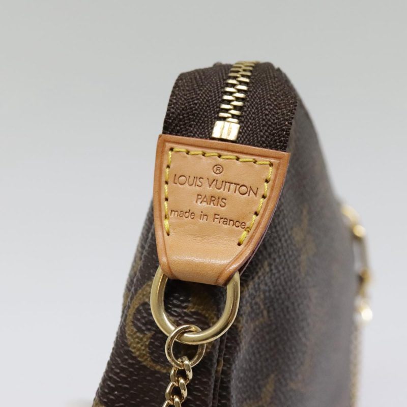 Louis Vuitton Monogram Mini Pochette Accessoires Pouch M58009  93933 - Image 9