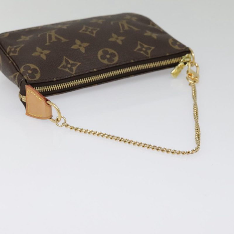 Louis Vuitton Monogram Mini Pochette Accessoires Pouch M58009  93933 - Image 7