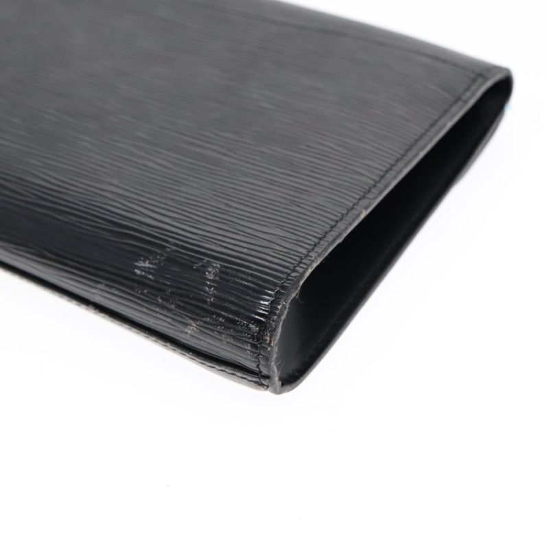 Louis Vuitton Epi Art Deco Clutch Bag Black M52632  93934 - Image 10