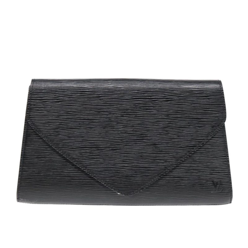 Louis Vuitton Epi Art Deco Clutch Bag Black M52632  93934 - Image 2