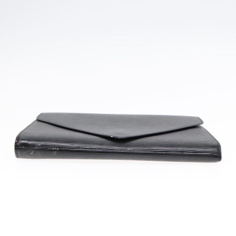 Louis Vuitton Epi Art Deco Clutch Bag Black M52632  93934 - Image 7