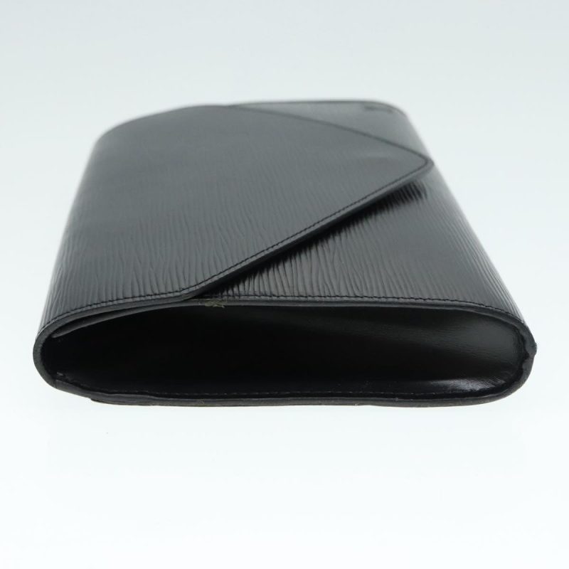 Louis Vuitton Epi Art Deco Clutch Bag Black M52632  93935 - Image 4