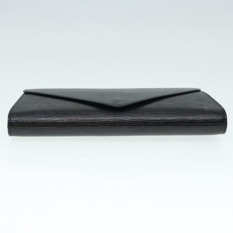 Louis Vuitton Epi Art Deco Clutch Bag Black M52632  93935 - Image 6