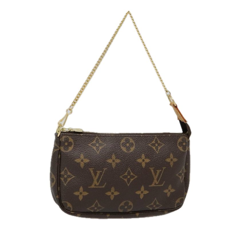 Louis Vuitton Monogram Mini Pochette Accessoires Pouch M58009  93936
