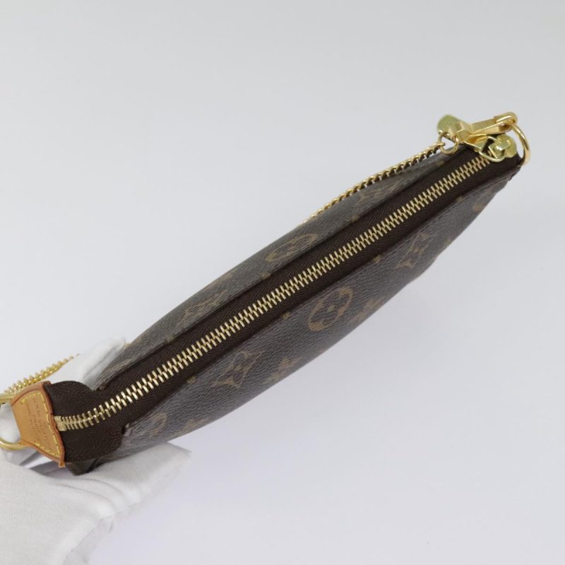 Louis Vuitton Monogram Mini Pochette Accessoires Pouch M58009  93936 - Image 6