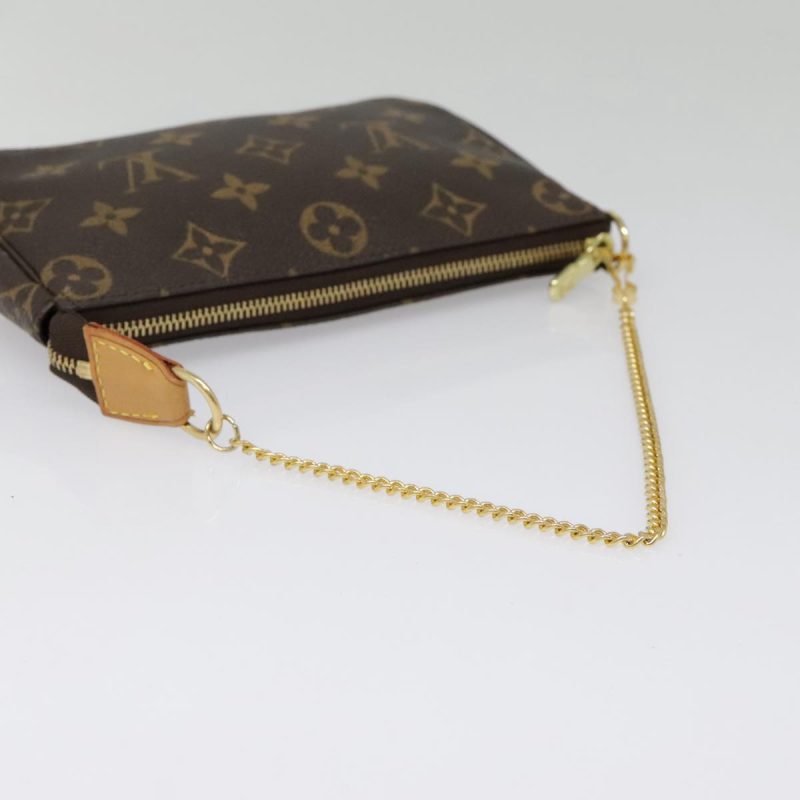 Louis Vuitton Monogram Mini Pochette Accessoires Pouch M58009  93936 - Image 7