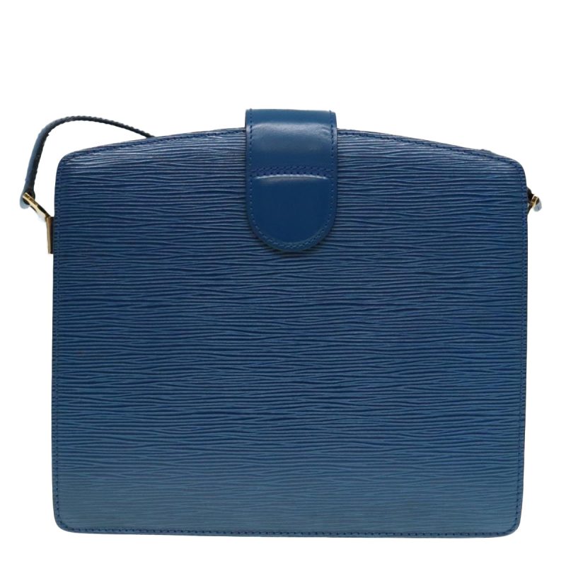 Louis Vuitton Epi Capuchin Shoulder Bag Blue M52345  93937 - Image 2