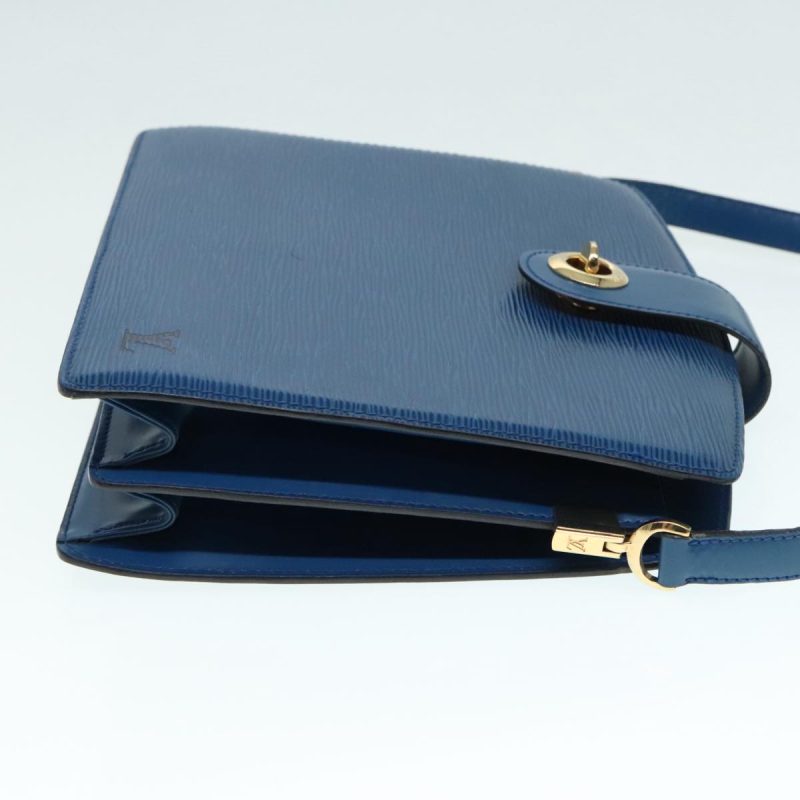 Louis Vuitton Epi Capuchin Shoulder Bag Blue M52345  93937 - Image 3