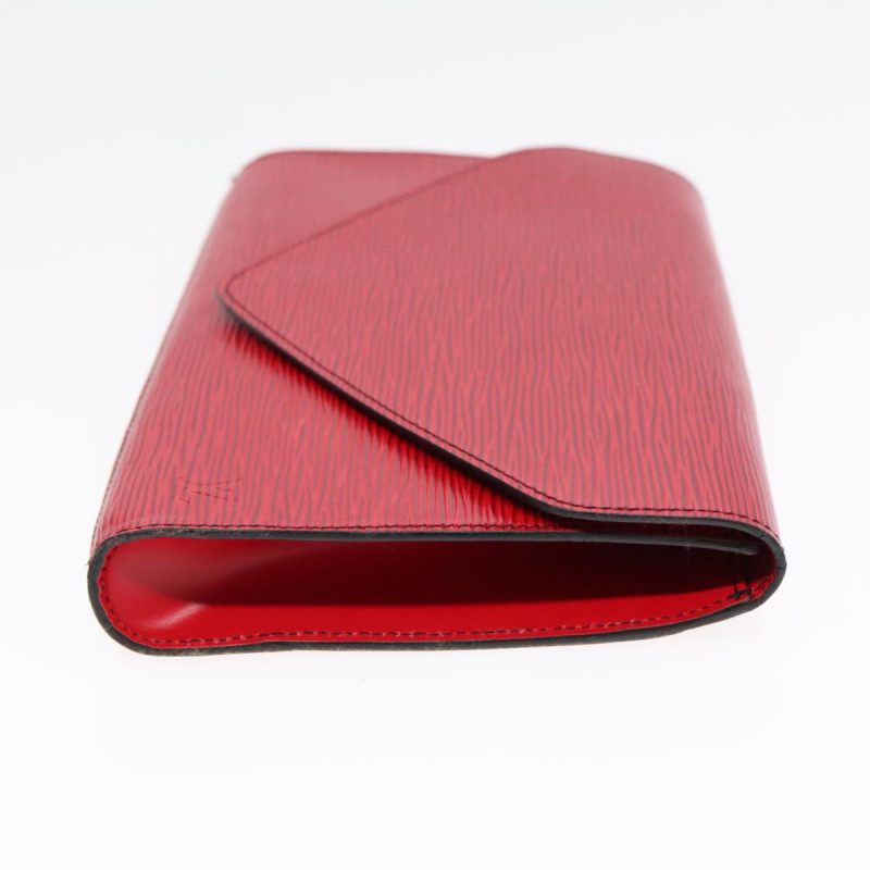 Louis Vuitton Epi Art Deco Clutch Bag Red M52637  93938 - Image 3