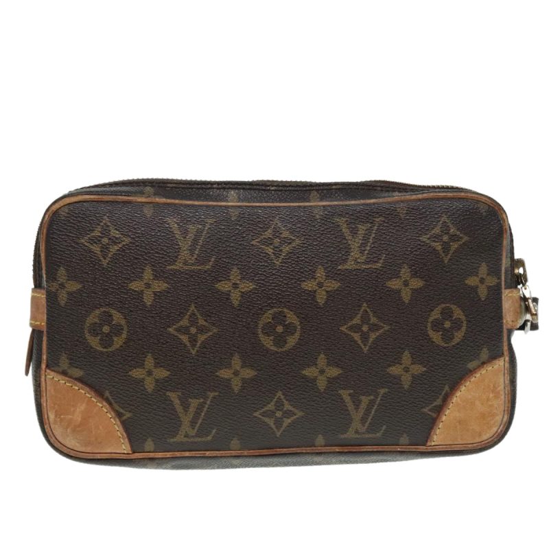 Louis Vuitton Monogram Marly Dragonne PM Clutch Bag M51827  93939 - Image 2