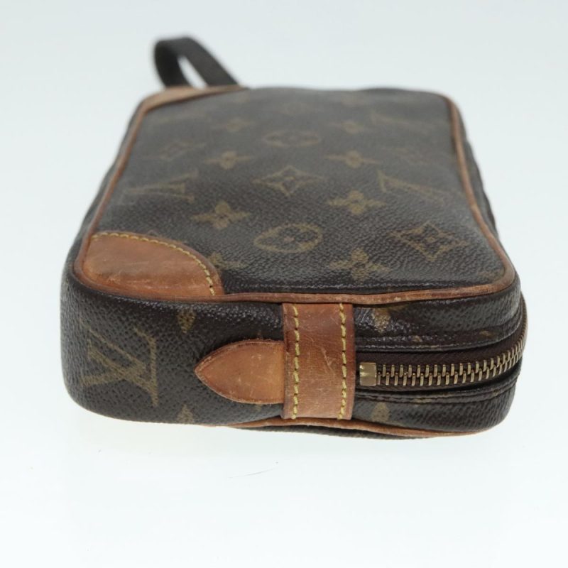 Louis Vuitton Monogram Marly Dragonne PM Clutch Bag M51827  93939 - Image 3