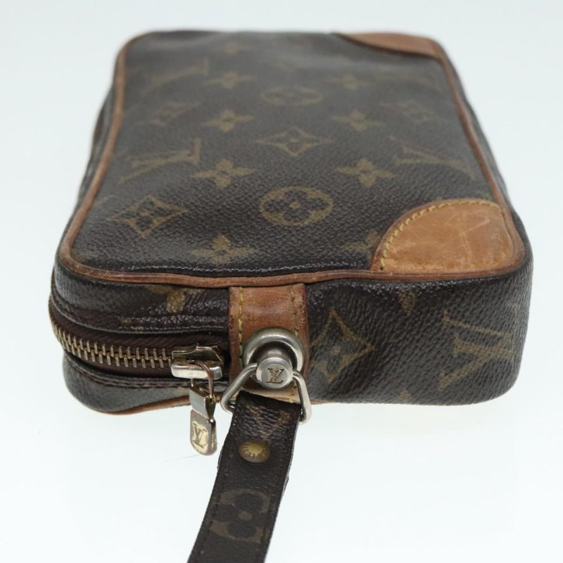 Louis Vuitton Monogram Marly Dragonne PM Clutch Bag M51827  93939 - Image 4