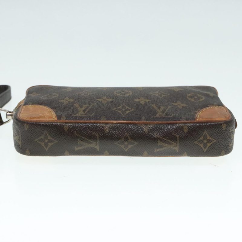 Louis Vuitton Monogram Marly Dragonne PM Clutch Bag M51827  93939 - Image 6