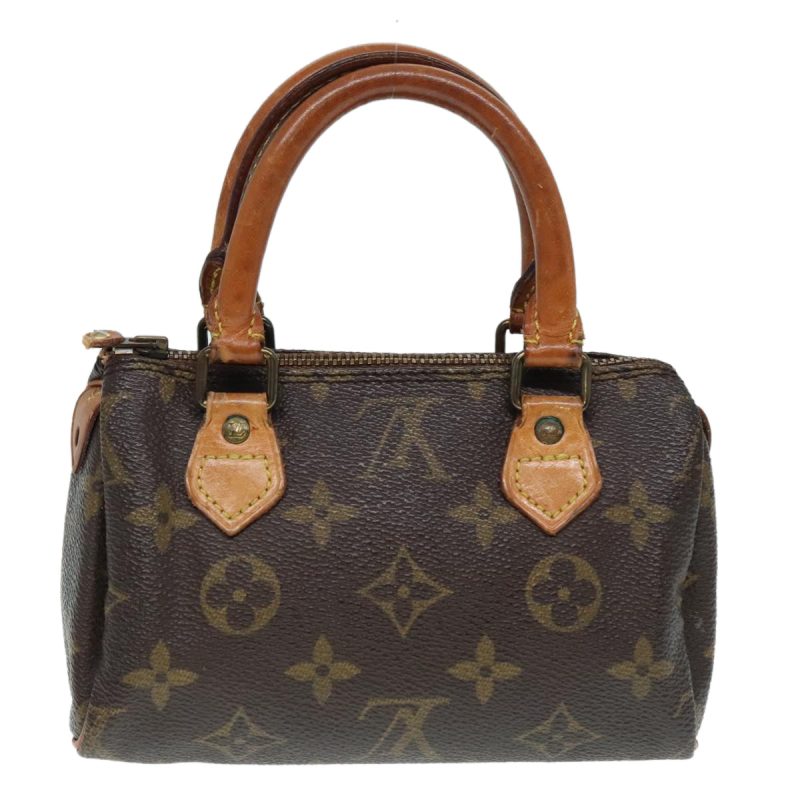 Louis Vuitton Monogram Mini Speedy Hand Bag M41534  93942 - Image 2