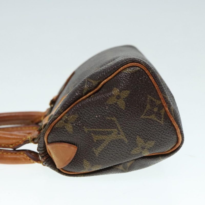 Louis Vuitton Monogram Mini Speedy Hand Bag M41534  93942 - Image 4