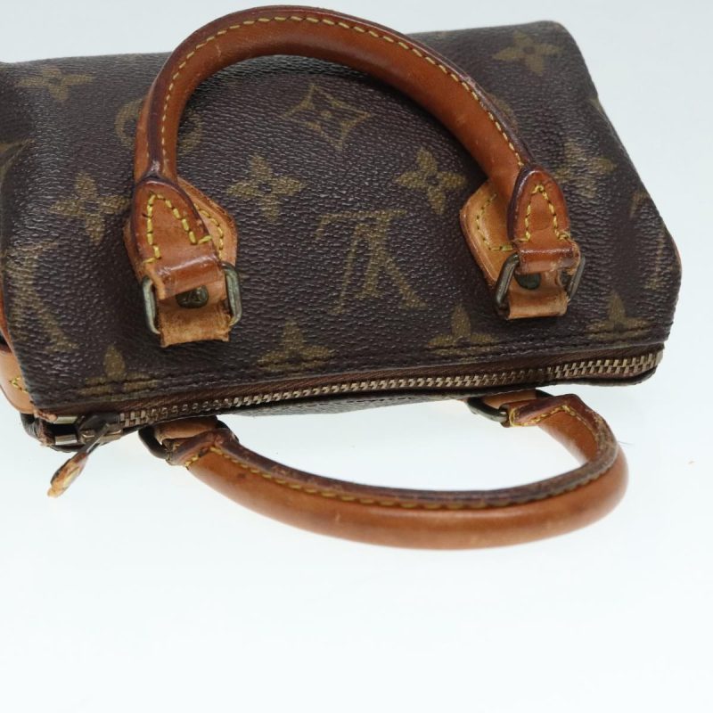 Louis Vuitton Monogram Mini Speedy Hand Bag M41534  93942 - Image 6