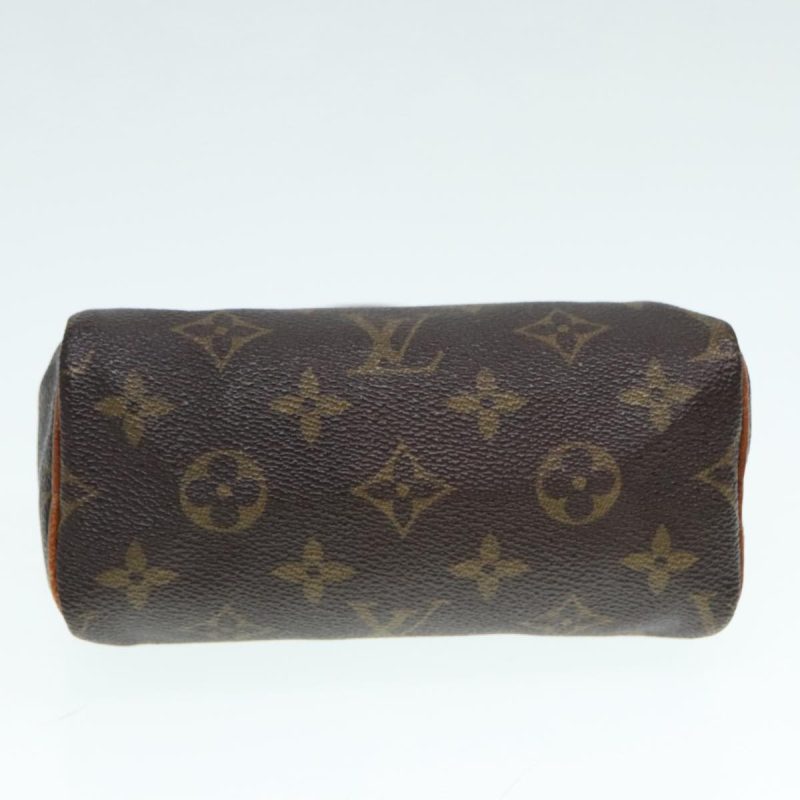 Louis Vuitton Monogram Mini Speedy Hand Bag M41534  93942 - Image 5