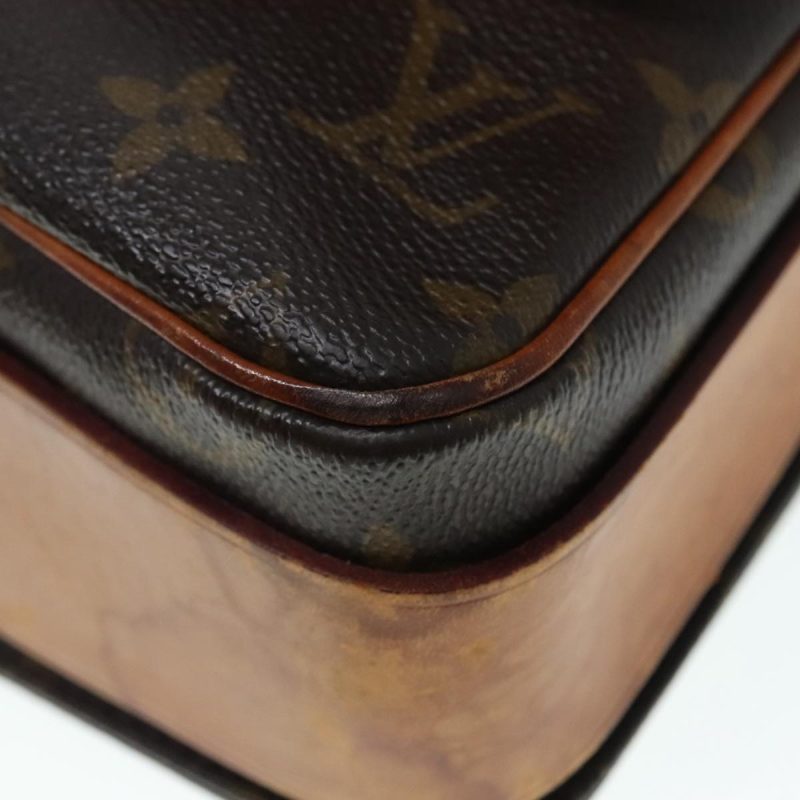 Louis Vuitton Monogram Cartouchiere MM Shoulder Bag M51253  93953 - Image 9