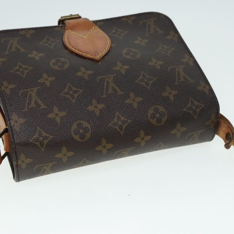 Louis Vuitton Monogram Cartouchiere MM Shoulder Bag M51253  93953 - Image 6