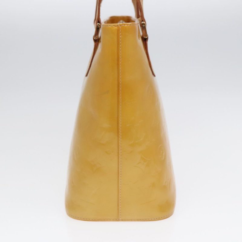 Louis Vuitton Monogram Vernis Houston Hand Bag Beige M91004  93972 - Image 3
