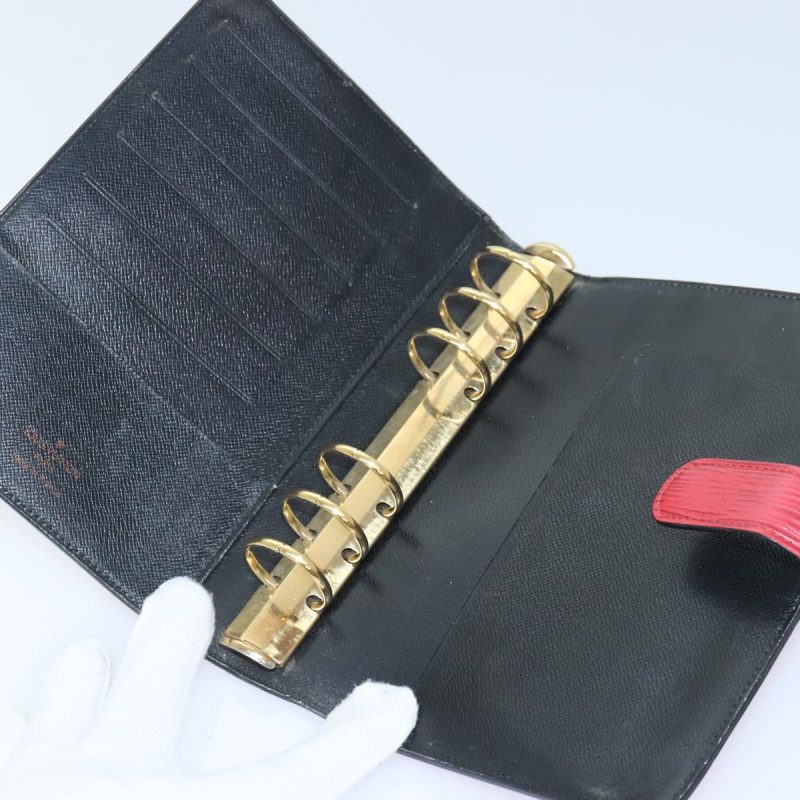 Louis Vuitton Epi Agenda MM Day Planner Cover Red R20047  94043 - Image 9