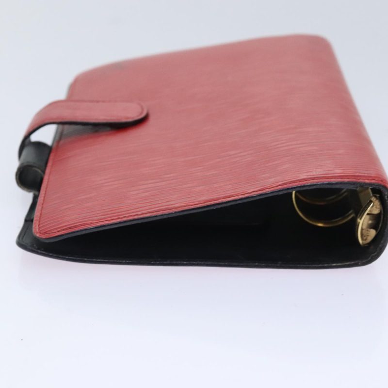 Louis Vuitton Epi Agenda MM Day Planner Cover Red R20047  94043 - Image 5