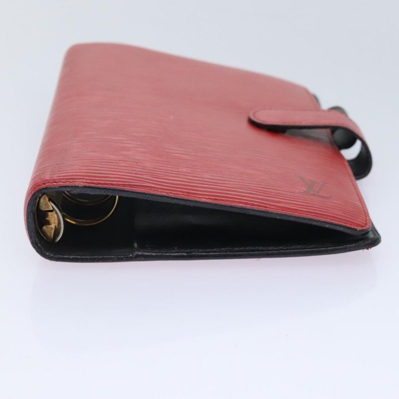 Louis Vuitton Epi Agenda MM Day Planner Cover Red R20047  94043 - Image 6