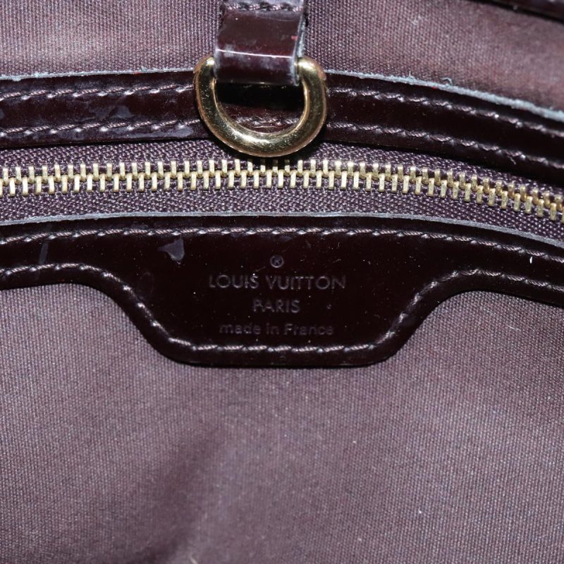 Louis Vuitton Monogram Vernis Wilshire PM Bag Rouge Favist M91644  94053 - Image 10