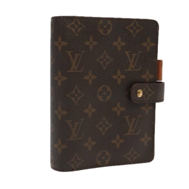 Louis Vuitton Monogram Agenda MM Day Planner Cover R20105  94100